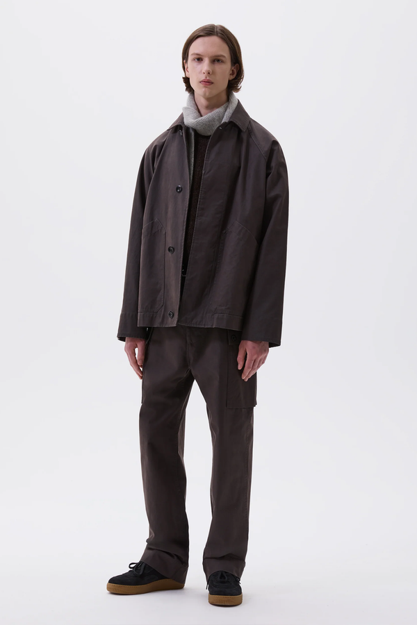 Sportivo Store Raglan Jacket Plain Cotton Drill Ebony