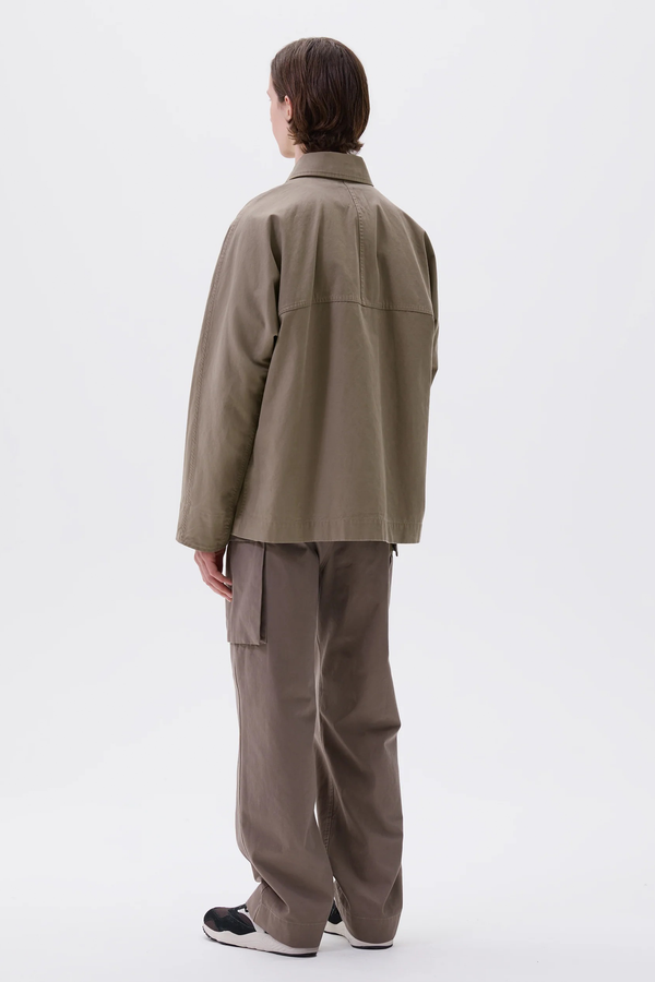 Sportivo Store Raglan Jacket Plain Cotton Drill Taupe