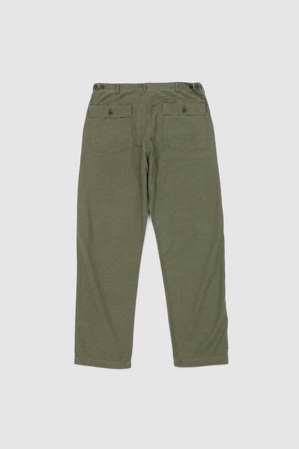 Sportivo Store Real Used Washed Vintage Fit Fatigue Pants Dark Olive Stone