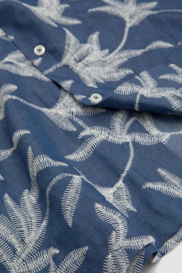 Sportivo Store Road Summer Jungle Cotton Shirt Indigo