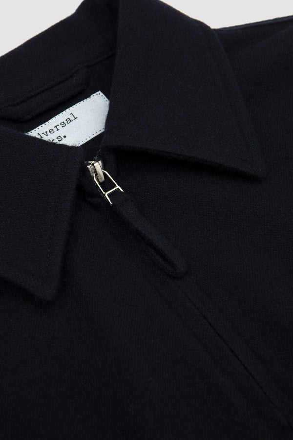 Sportivo Store Rose Bowl Jacket Soft Rec.Wool Dark Navy