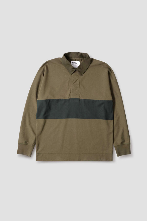 Sportivo Store Rugby Shirt Matte Jersey Khaki Green/ Black Green