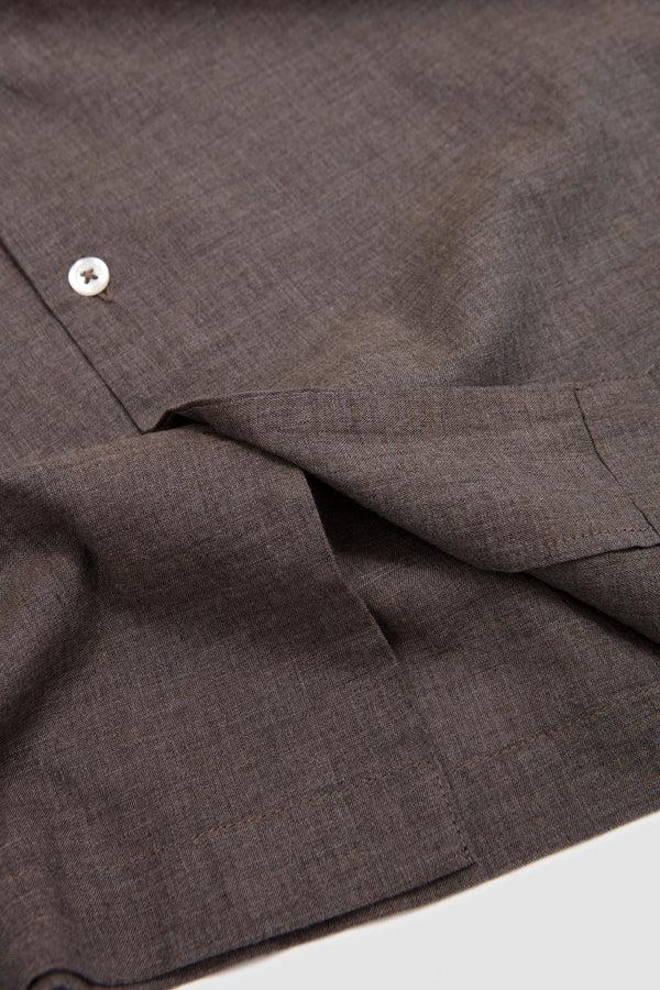 Sportivo Store Sal Road Shirt Fine Org. Cotton Brown