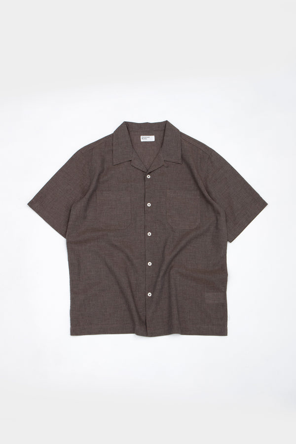 sportivo store Sal Road Shirt Fine Org. Cotton Brown