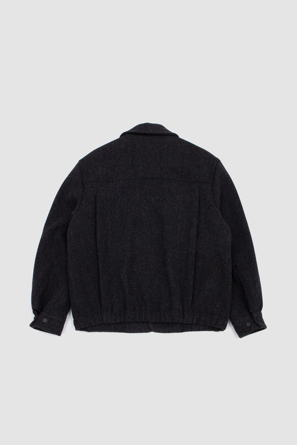 Sportivo Store Scotland Wool Tweed CPO Jacket Brown