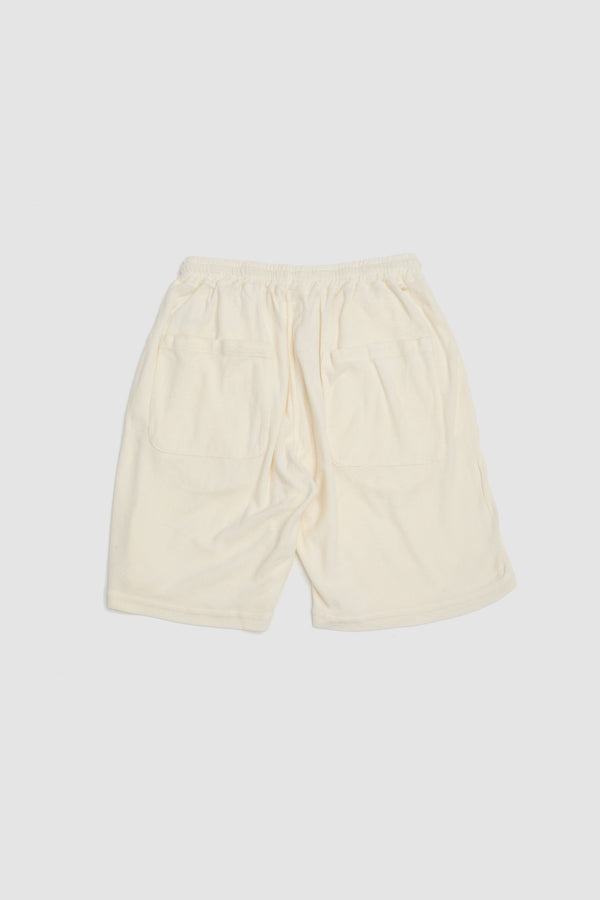 Sportivo Store Simple Short Light Weight Terry Ecru