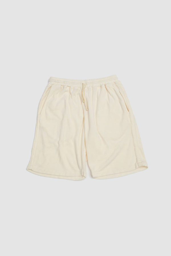 sportivo store Simple Short Light Weight Terry Ecru