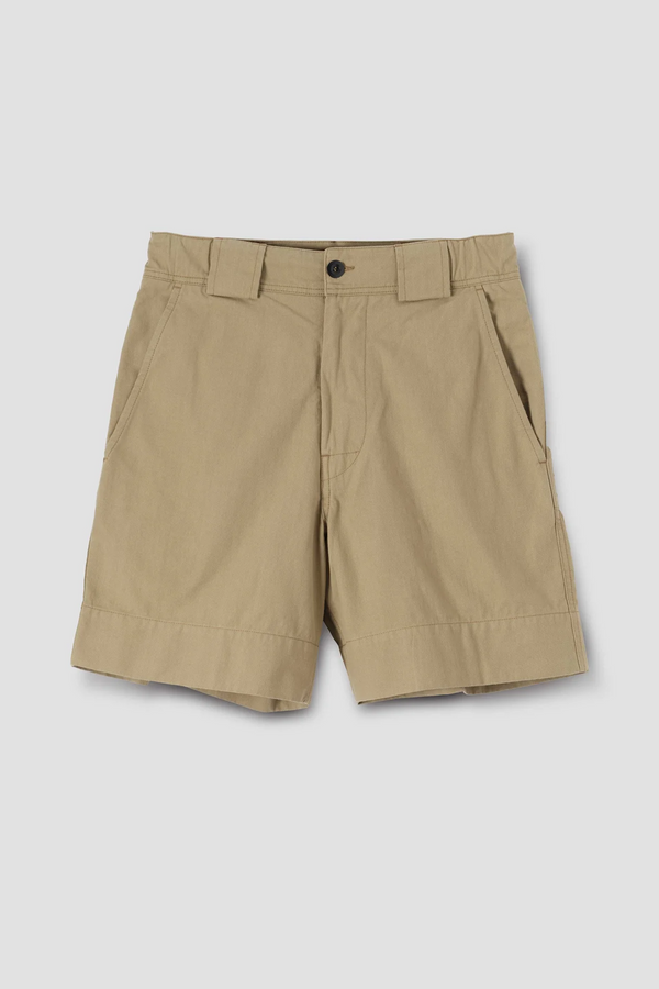 Sportivo Store Sport Shorts Irregular Cotton Drill Oat