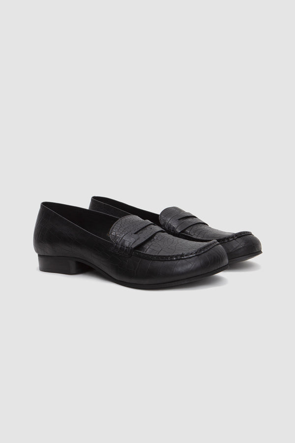 Sportivo Store 079 Mocassin Crocodile Black