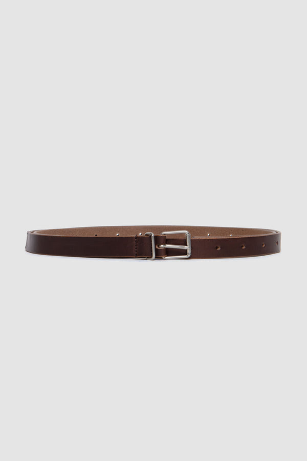 sportivo store 18MM Leather Belt Brown