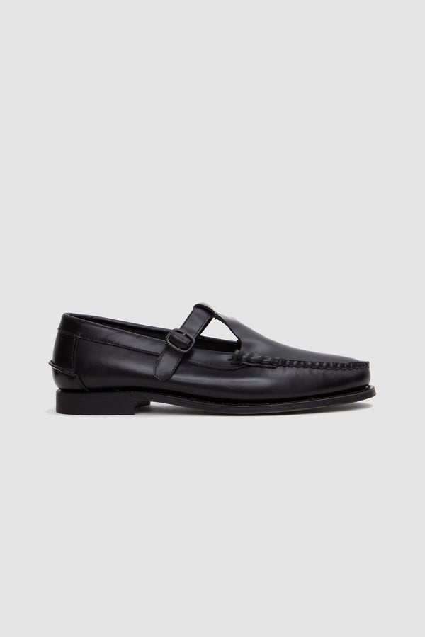sportivo store Alber T-Bar Loafer Black