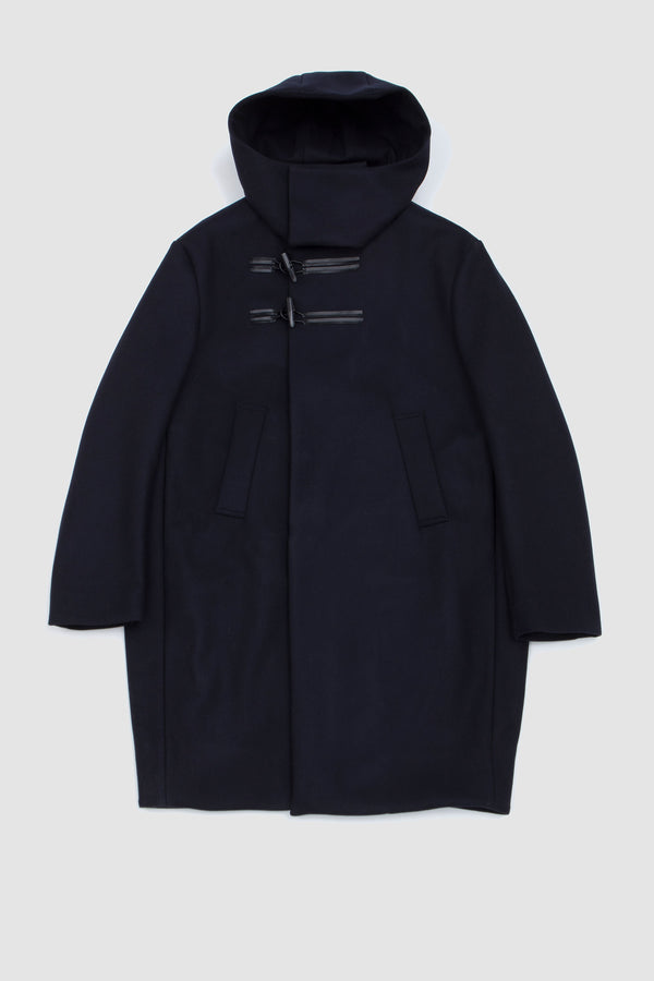 sportivo store Back Flop Cocoon Duffle Coat Navy