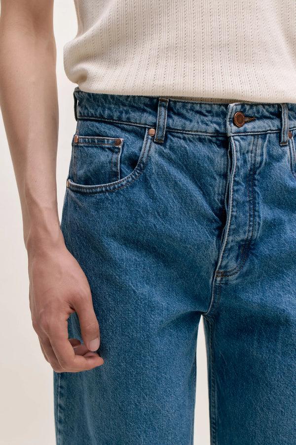 Sportivo Store Beto Wide Jeans Indigo Denim