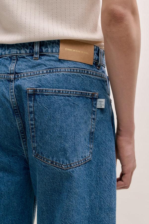 Sportivo Store Beto Wide Jeans Indigo Denim