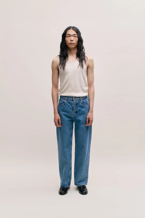 sportivo store Beto Wide Jeans Indigo Denim