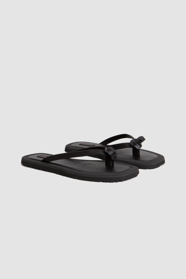Sportivo Store Bloom Thong Sandals Black/Black