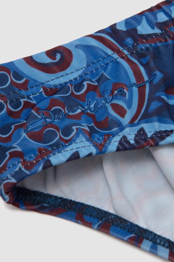 Sportivo Store Celeste Slip Lazzaro Print