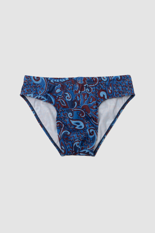 sportivo store Celeste Slip Lazzaro Print