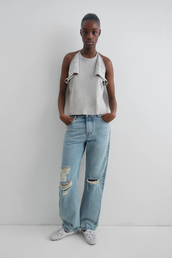 Sportivo Store Charlie Rotos Trousers Washed Blue