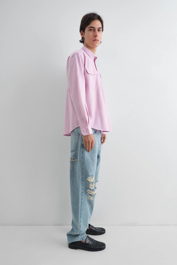 Sportivo Store Charlie Rotos Trousers Washed Blue