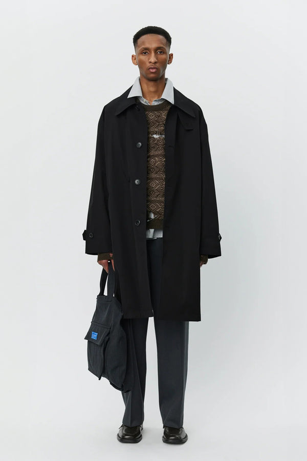 sportivo store Client Coat Black Heavy Canvas