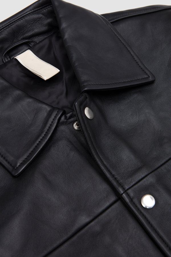 Sportivo Store Coach Leather Jacket Black