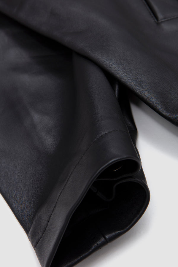 Sportivo Store Coach Leather Jacket Black