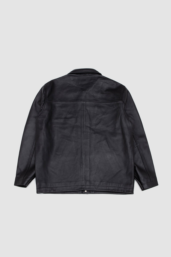 Sportivo Store Coach Leather Jacket Black