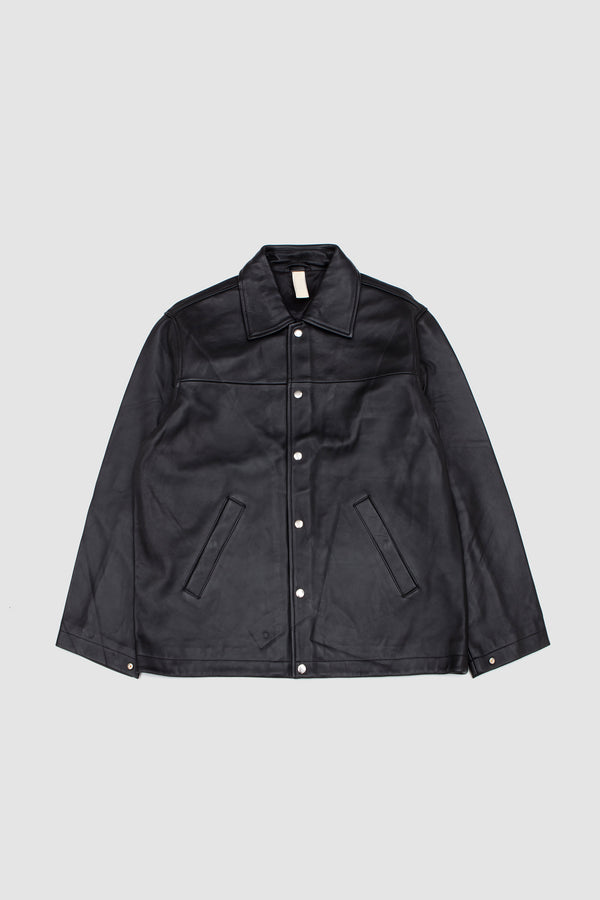 sportivo store Coach Leather Jacket Black