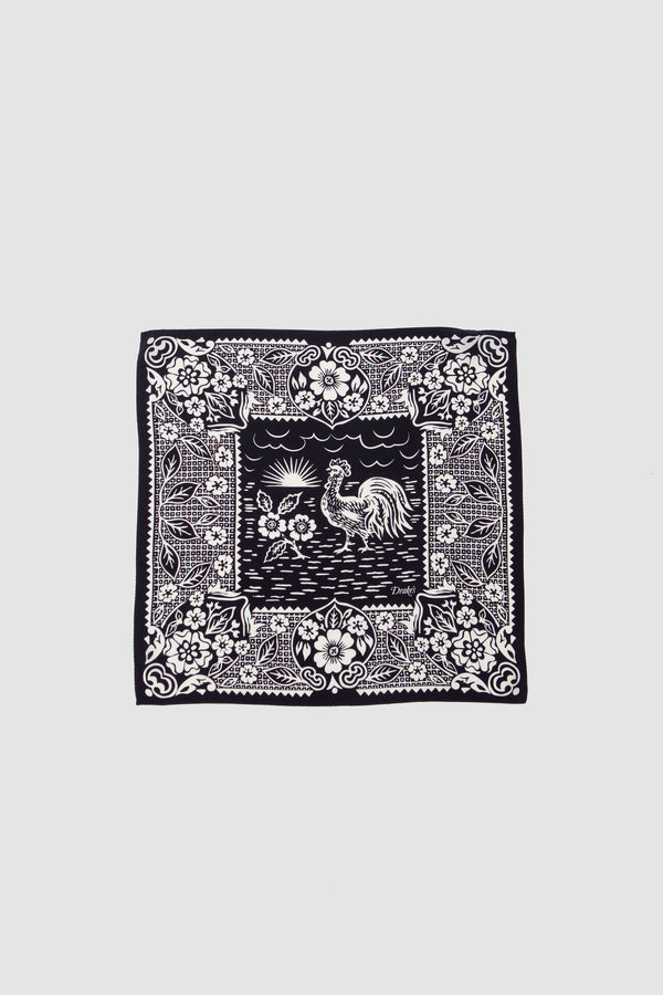 Sportivo Store Cockerel Pocket Square Navy