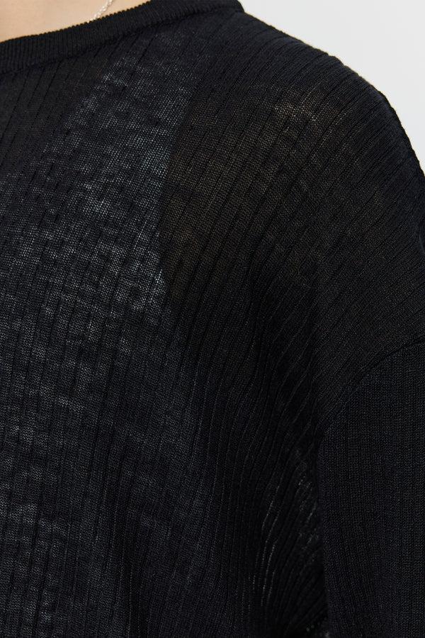 Sportivo Store Companion Jumper Black Rib