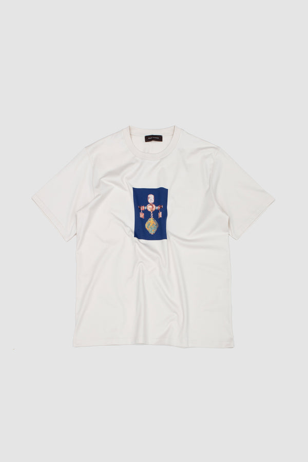 sportivo store Compass Tee Ivory/ Brooch 1