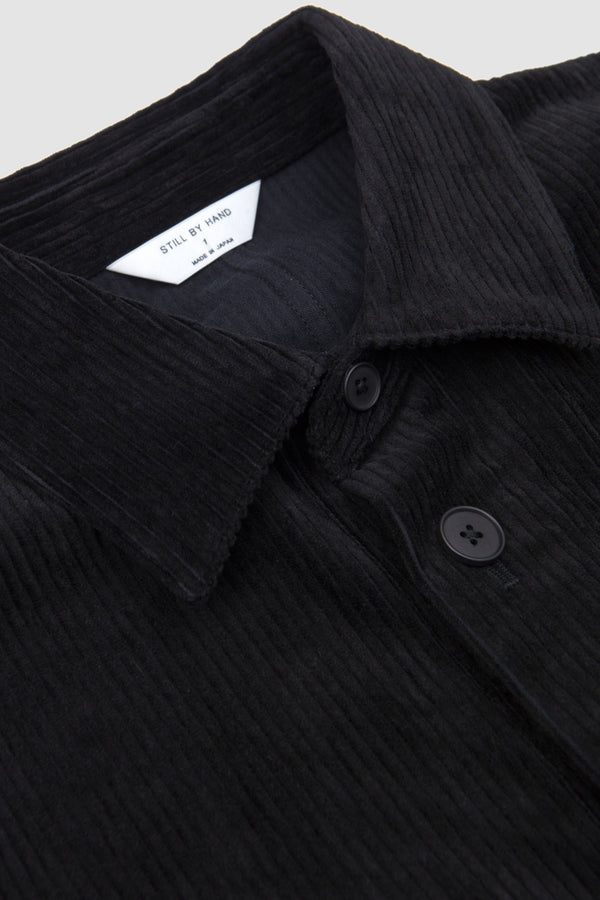 Sportivo Store Corduroy Shirt Jacket Black