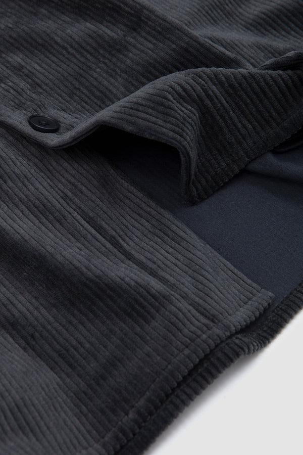 Sportivo Store Corduroy Shirt Jacket Blue Charcoal