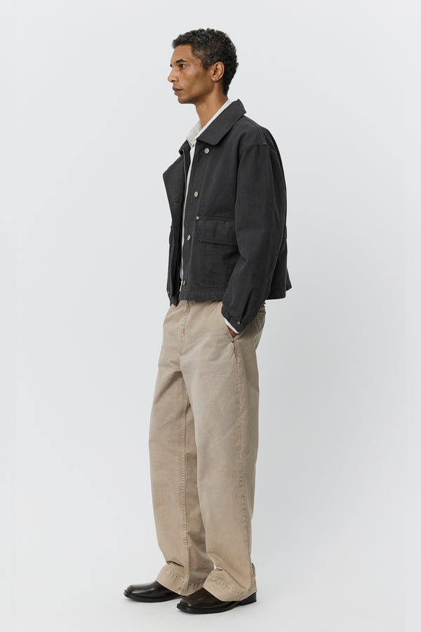 Sportivo Store Courier Jacket Washed Grey Canvas