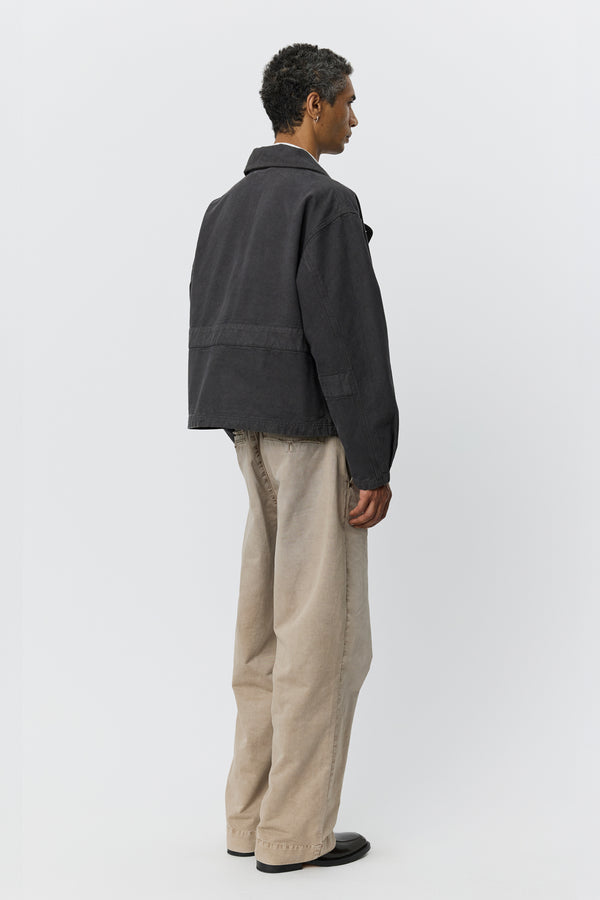 Sportivo Store Courier Jacket Washed Grey Canvas