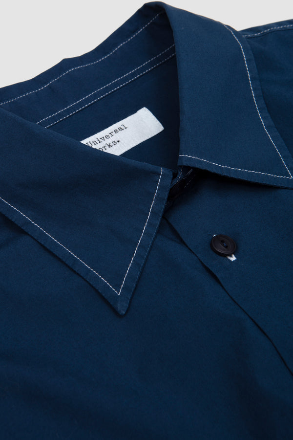 Sportivo Store CPO Shirt Organic Fine Poplin Navy