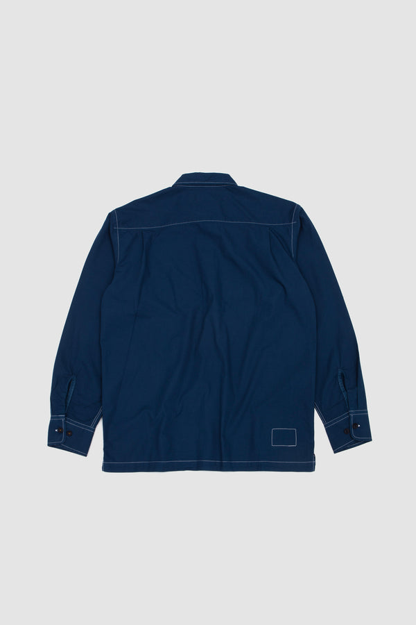 Sportivo Store CPO Shirt Organic Fine Poplin Navy