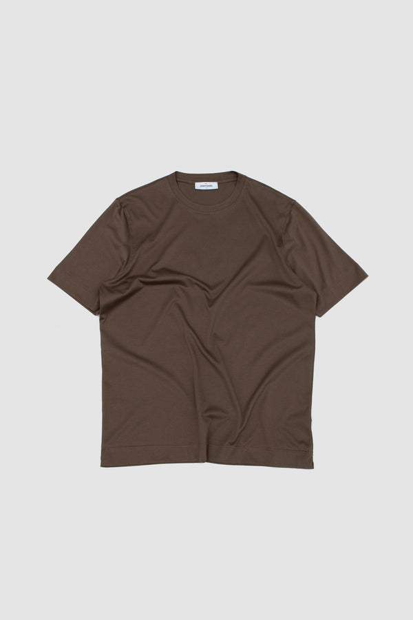 sportivo store Crew Neck T-Shirt Khaki