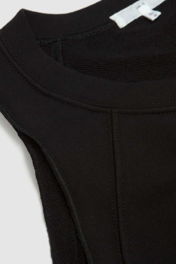 Sportivo Store Cut Off Raglan Sweatshirt Black