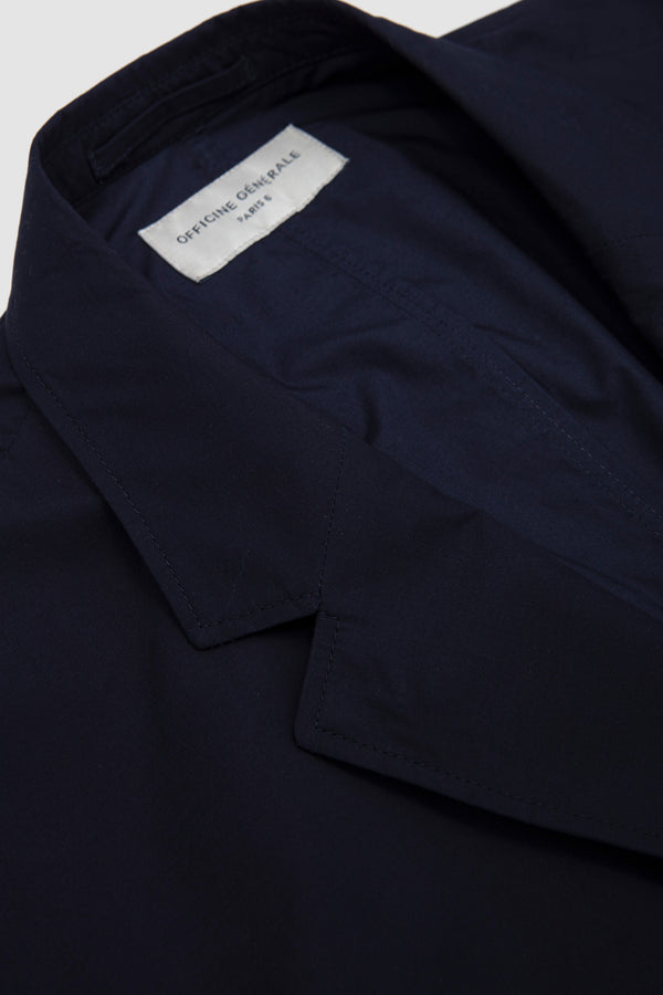 Sportivo Store Cyril Poplin Jacket Navy Ink