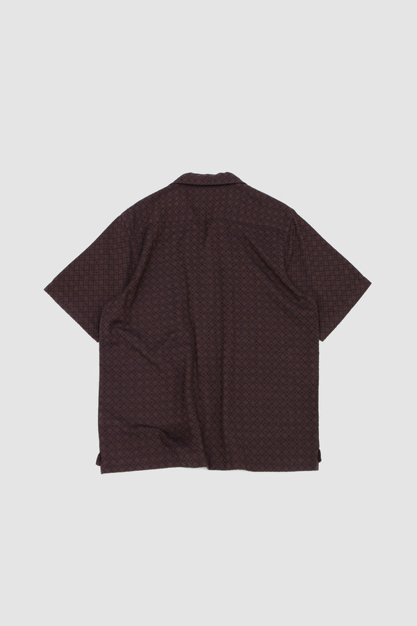 Sportivo Store Deck Shirt Diamond Dobby Brown