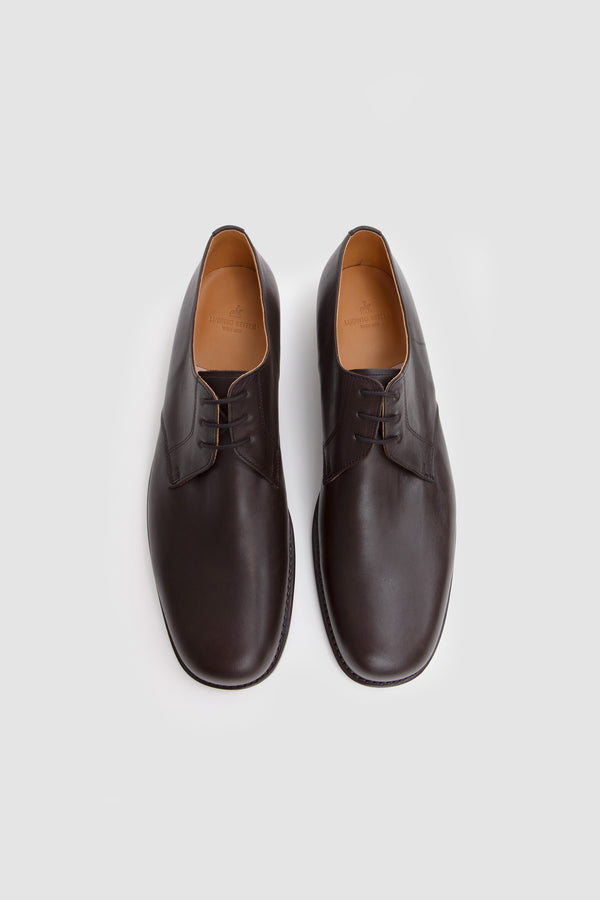 Sportivo Store Derby Shoes Horse Fronts Mocca