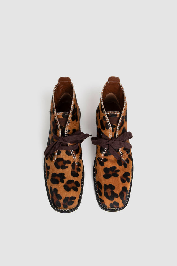 Sportivo Store Desert Lace Boot Print Beige/Black