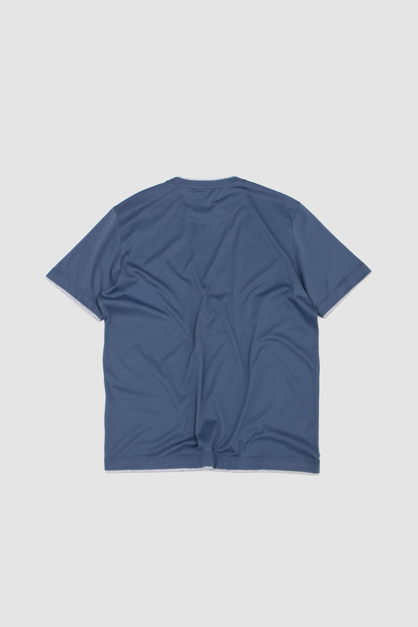 Sportivo Store Double Crew T-Shirt Blue/ Grey