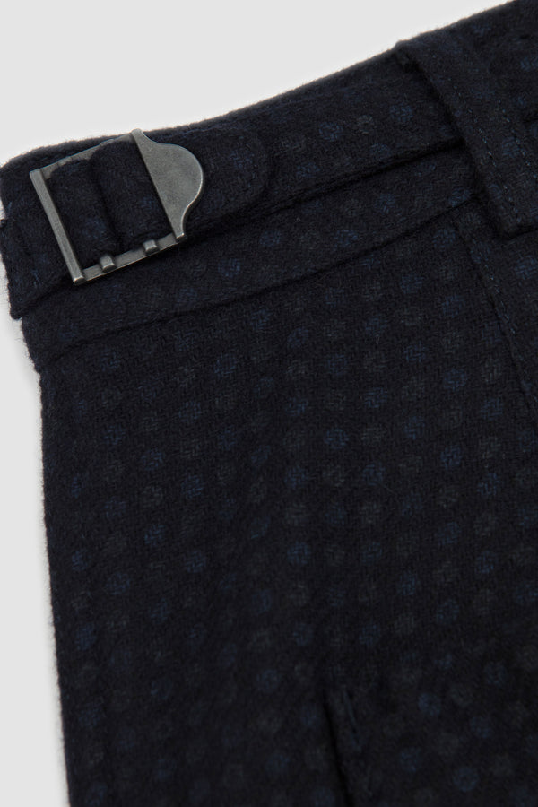Sportivo Store Dutch Pant Dot Print Flannel Navy