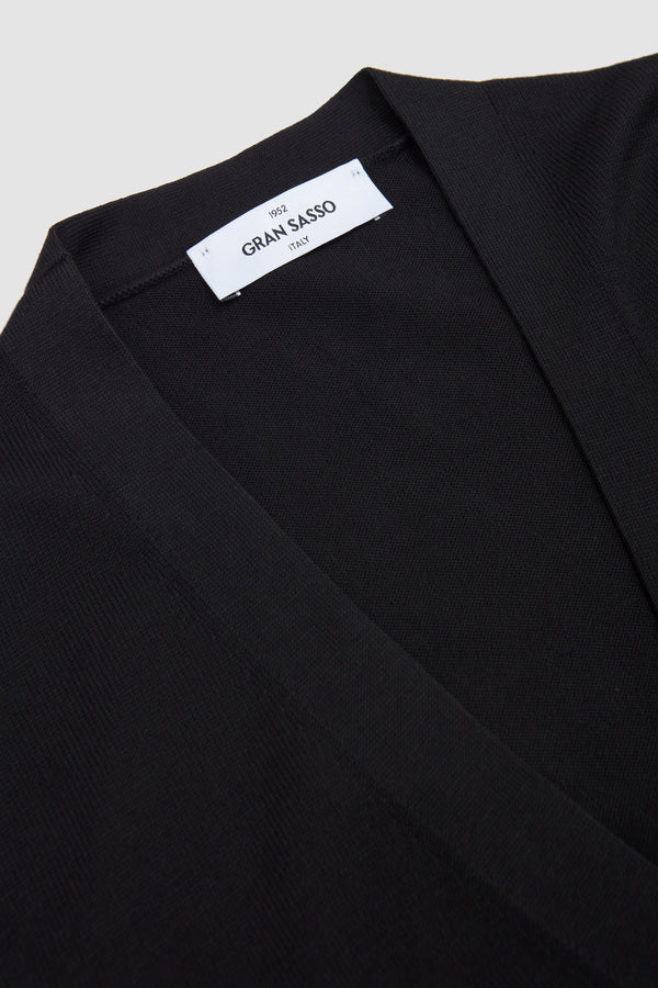 Sportivo Store Egyption Cotton Cardigan Black