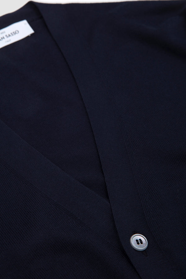 Sportivo Store Egyption Cotton Cardigan Navy