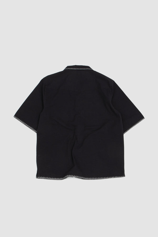 Sportivo Store Eren SS Embr. Shirt Black/White