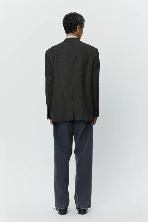 Sportivo Store Estate Jacket Brown Melange Stripe